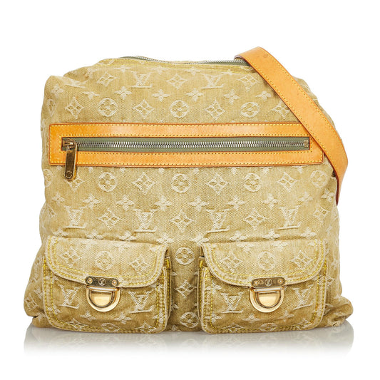 Louis Vuitton Monogram Denim Baggy GM (SHG-24268)