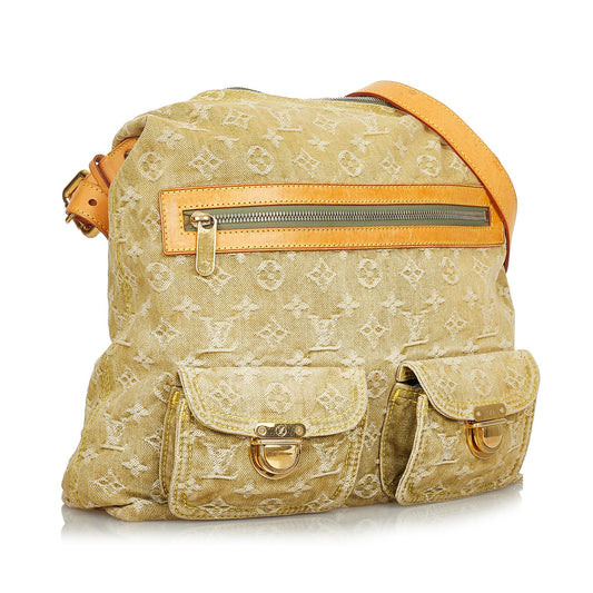 Louis Vuitton Monogram Denim Baggy GM (SHG-24268)