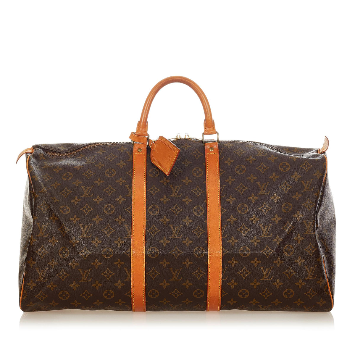 Louis Vuitton Monogram Keepall 55 (SHG-25539)