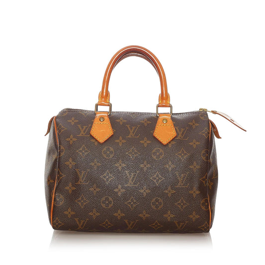 Louis Vuitton Monogram Speedy 25 (SHG-27840)