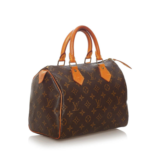 Louis Vuitton Monogram Speedy 25 (SHG-27840)