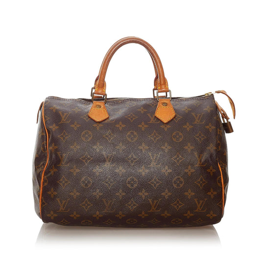 Louis Vuitton Monogram Speedy 30 (SHG-27738)