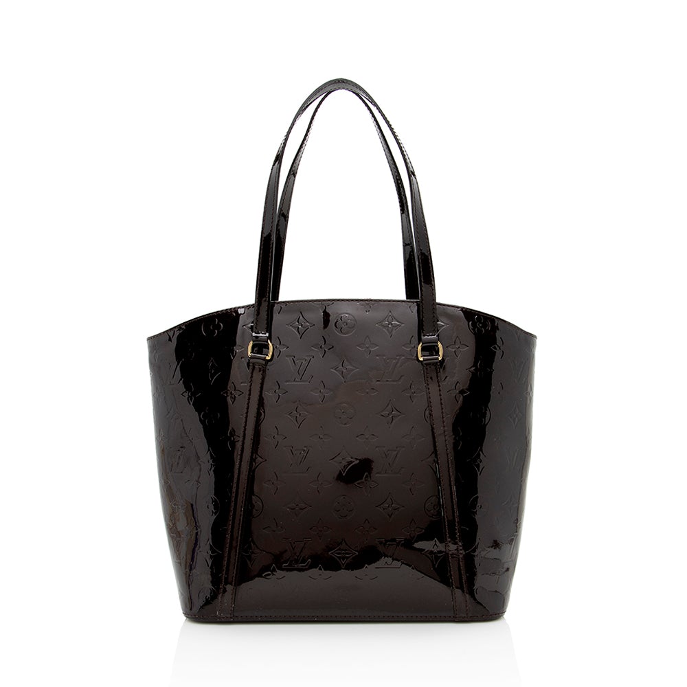 Louis Vuitton Monogram Vernis Avalon MM Tote (SHF-15492)