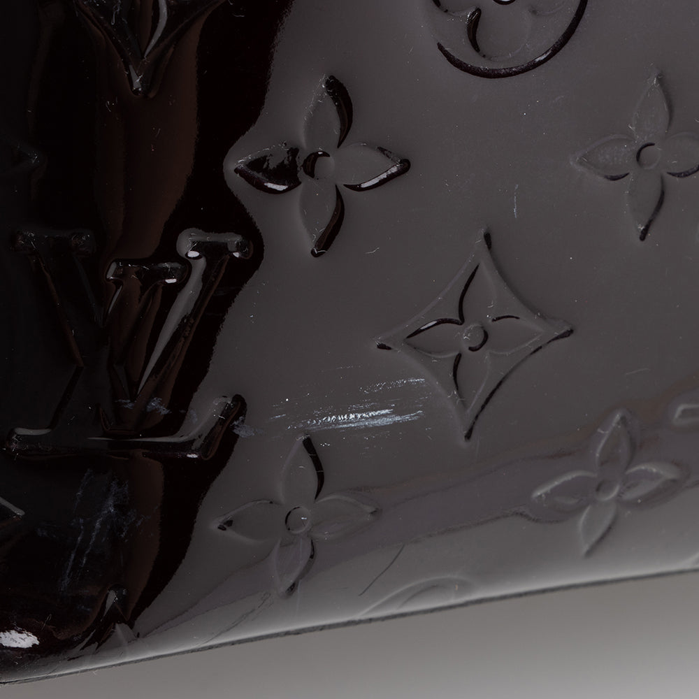 Louis Vuitton Monogram Vernis Wilshire MM Tote (SHF-16994)