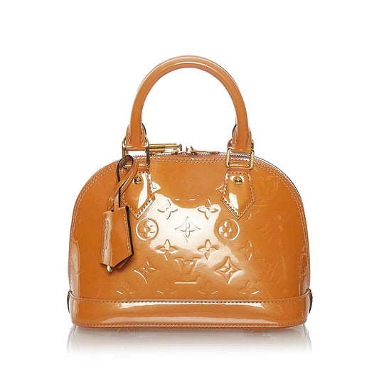 Louis Vuitton Vernis Alma BB (SHG-27982)