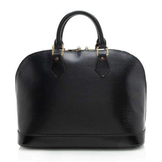 Louis Vuitton Vintage Epi Leather Alma PM Satchel (SHF-12106)