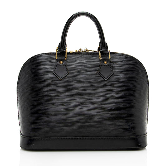 Louis Vuitton Vintage Epi Leather Alma PM Satchel (SHF-15701)
