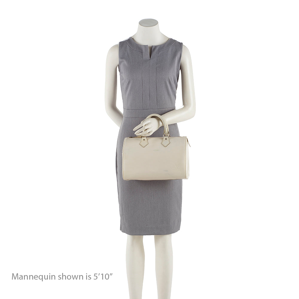Louis Vuitton Vintage Epi Leather Speedy 25 Satchel (SHF-17672)