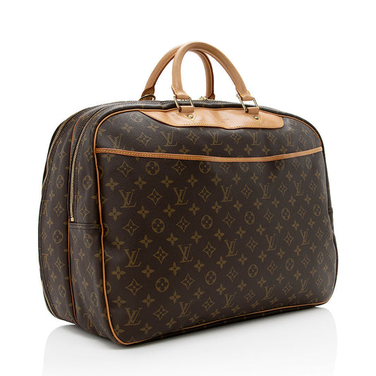 Louis Vuitton Vintage Monogram Canvas Alize 24 Heures Weekender (SHF-16783)