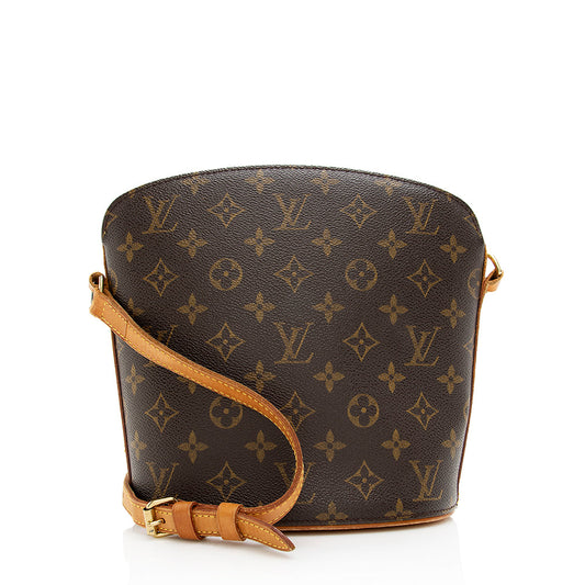 Louis Vuitton Vintage Monogram Canvas Drouot Shoulder Bag (SHF-18434)