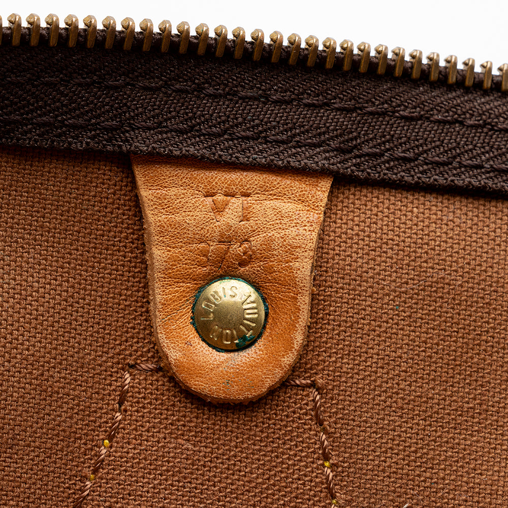 Louis Vuitton Vintage Monogram Canvas Speedy 30 Satchel (SHF-15461)