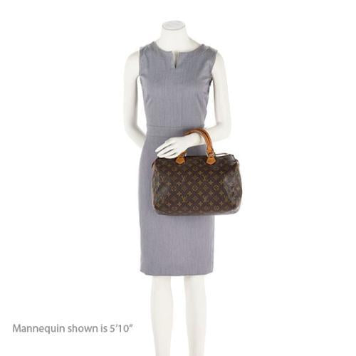 Louis Vuitton Vintage Monogram Canvas Speedy 30 Satchel (SHF-15461)