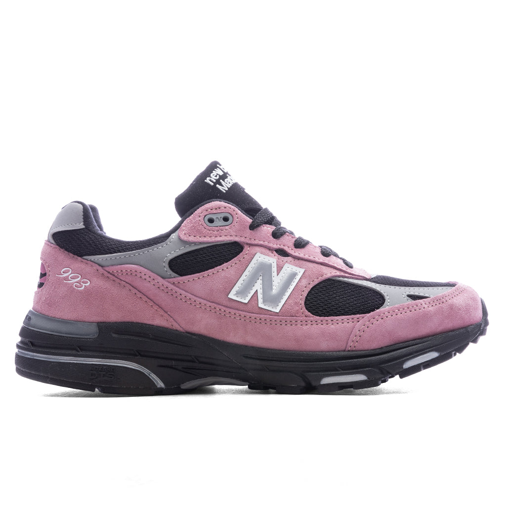 Made in USA 993 - Pink Taffy/Black/Slate Grey
