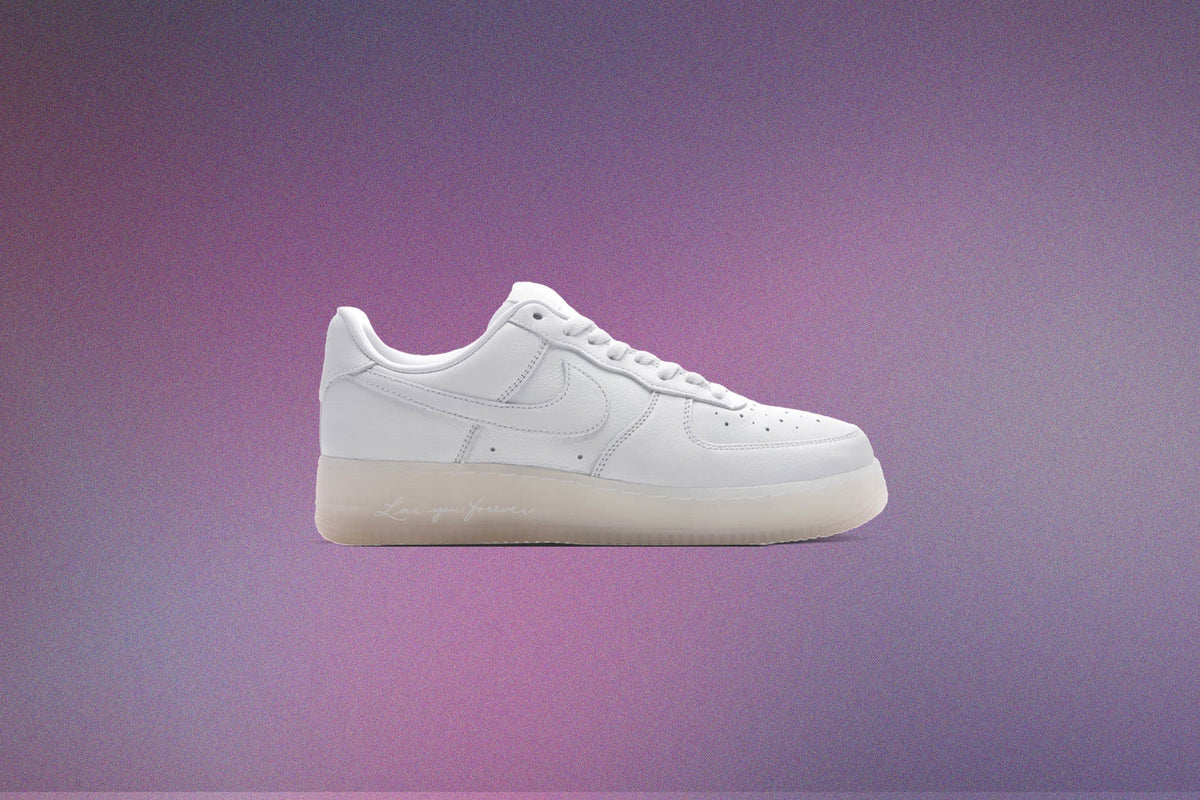 Nike x NOCTA Certified Lover Boy Air Force 1 Low - White/Cobalt Tint/Metallic Silver