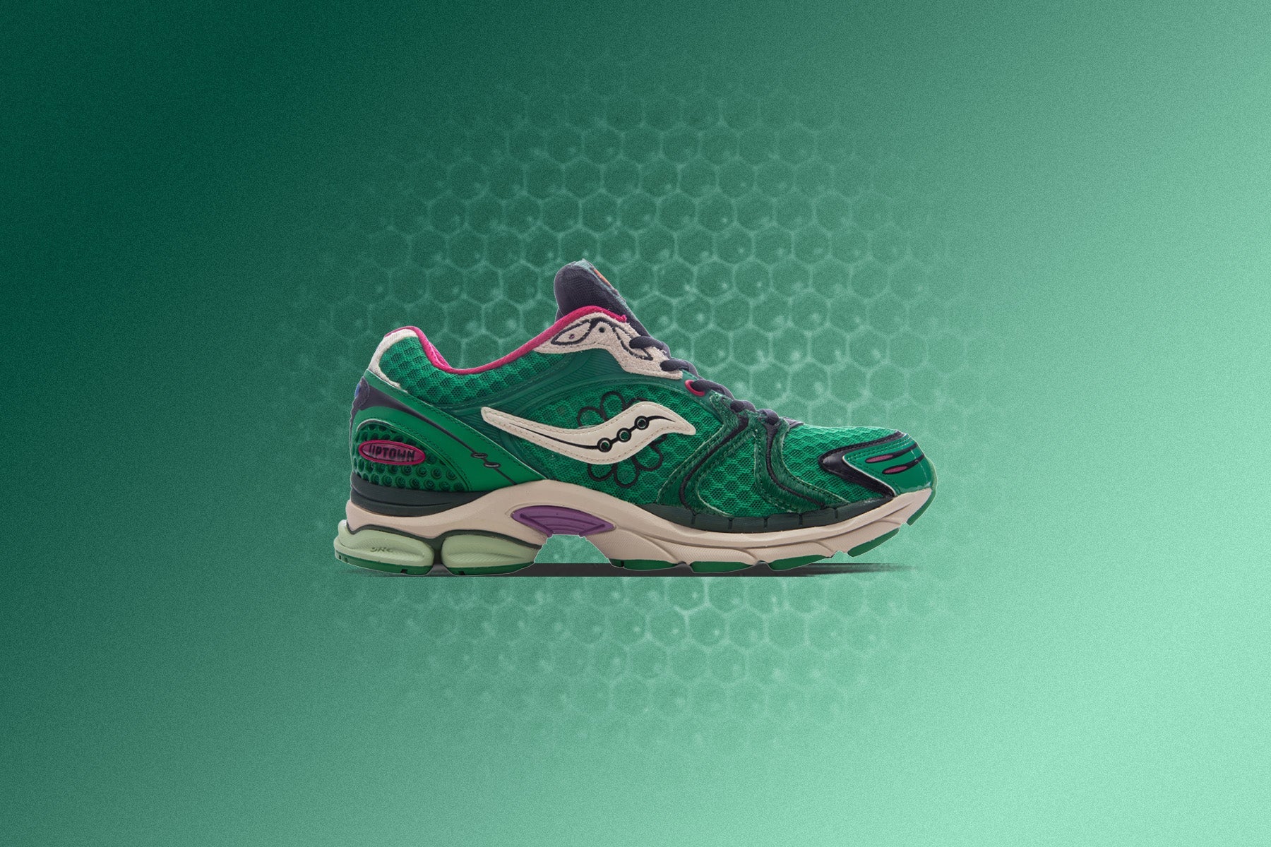 Saucony x Jae Tips Progrid Triumph 4 'Sugar Maple' - Fern/Fern