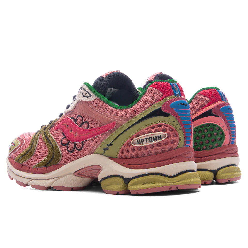 Saucony x Jae Tips Progrid Triumph 4 'Virginia Creeper' - Peach/Leaf
