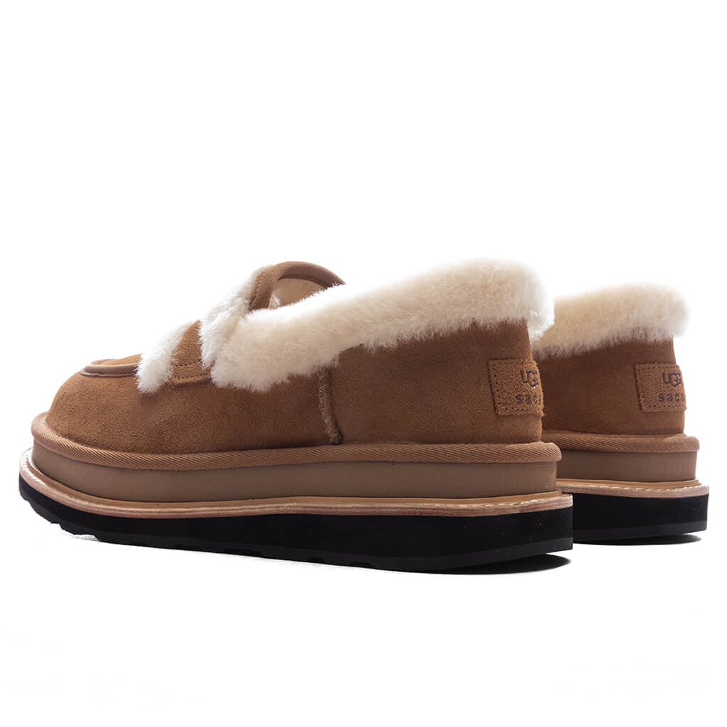 UGG x Sacai Women's Loafer - Chestnut