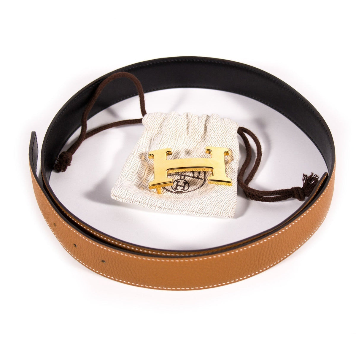 Hermes Reversible H Belt