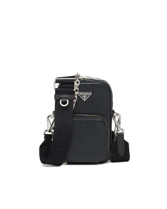 Saffiano Leather Mini Bag