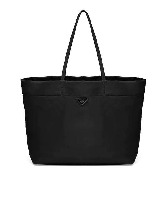 Prada Re-nylon and Saffiano Leather Tote Bag