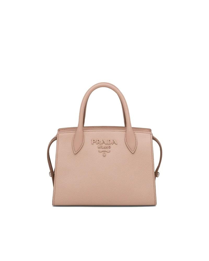Saffiano Leather Prada Monochrome Bag