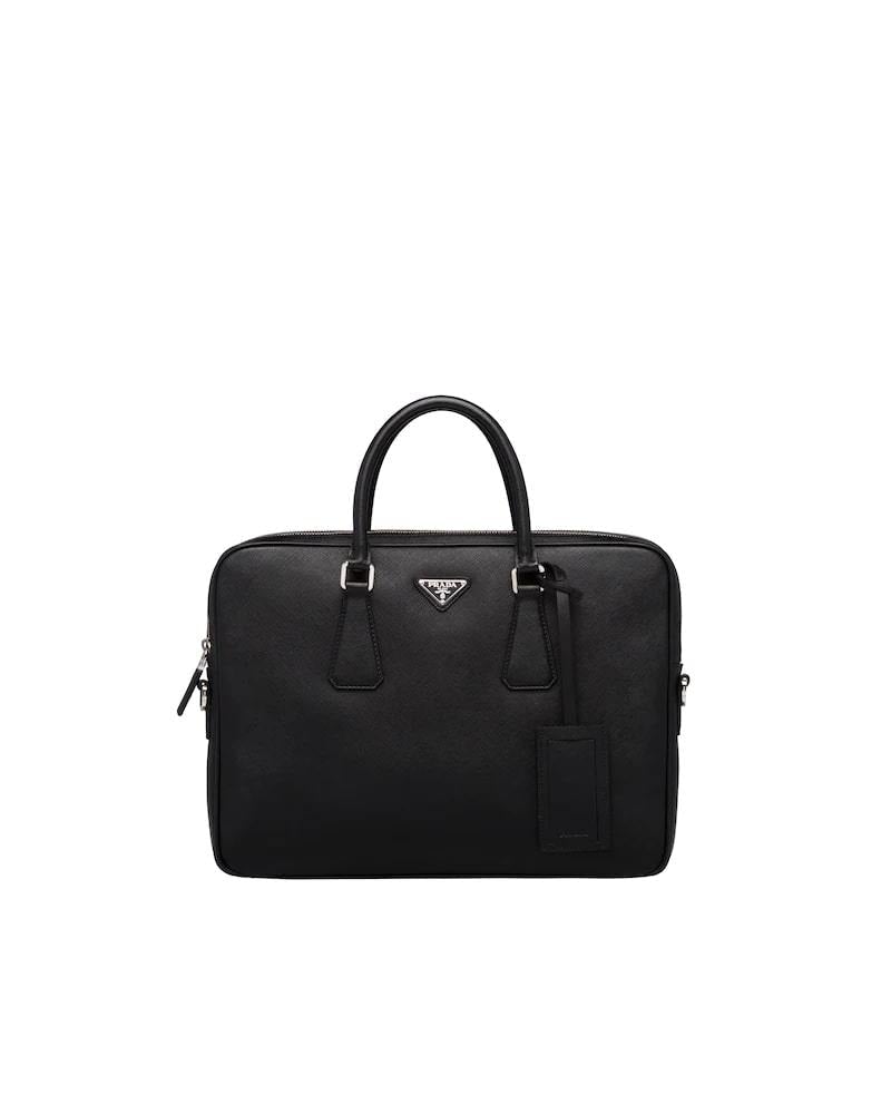 Prada Saffiano Leather Work Bag
