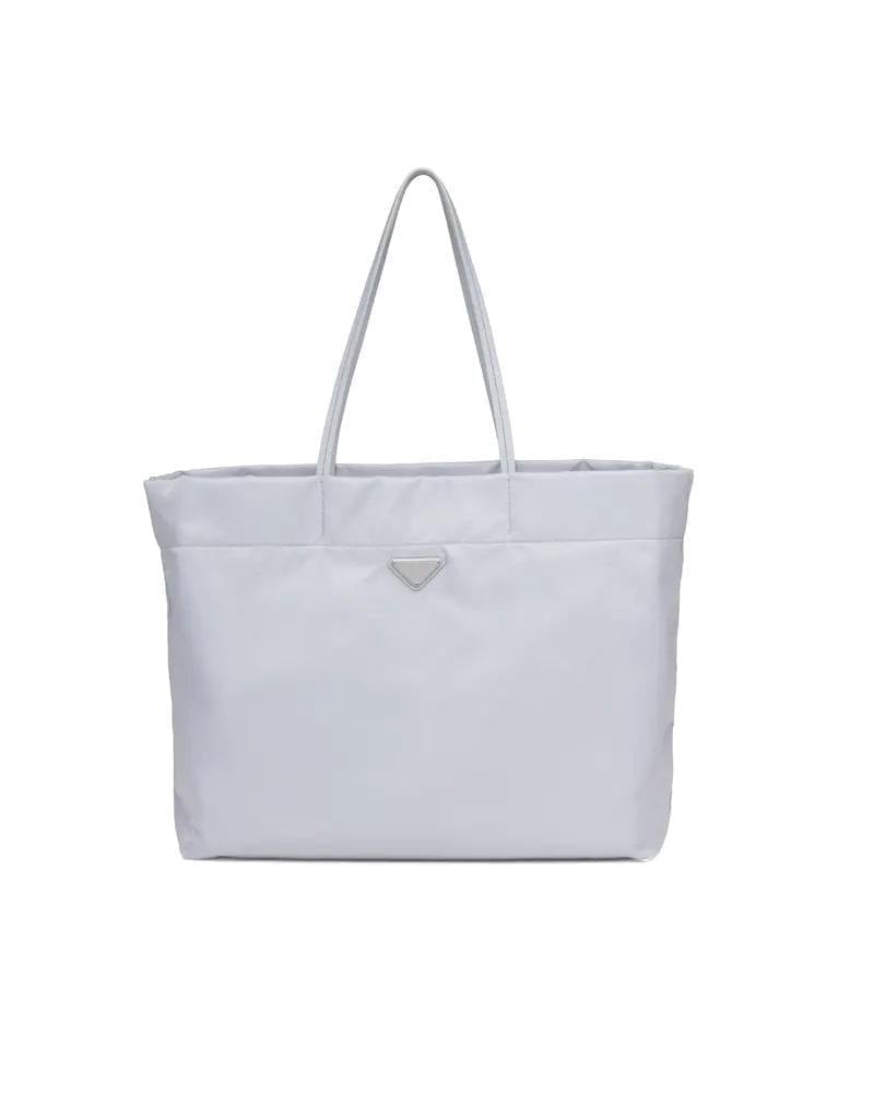 Prada Re-nylon and Saffiano Leather Tote Bag