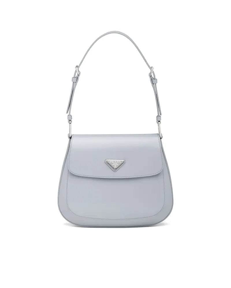 Prada Cleo Brushed Leather Shoulder Bag