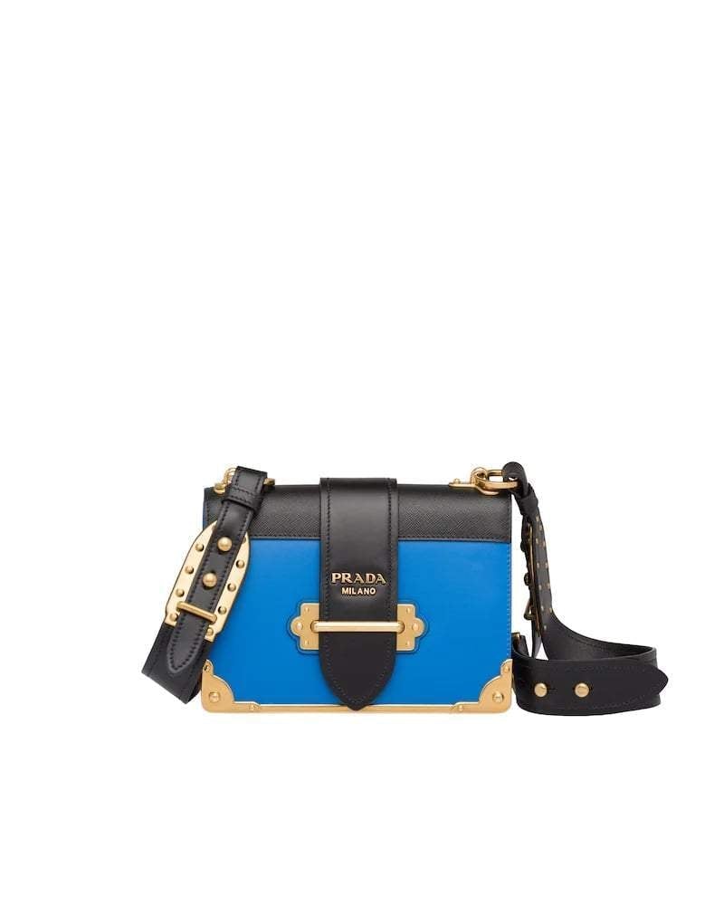Prada Leather Cahier Bag