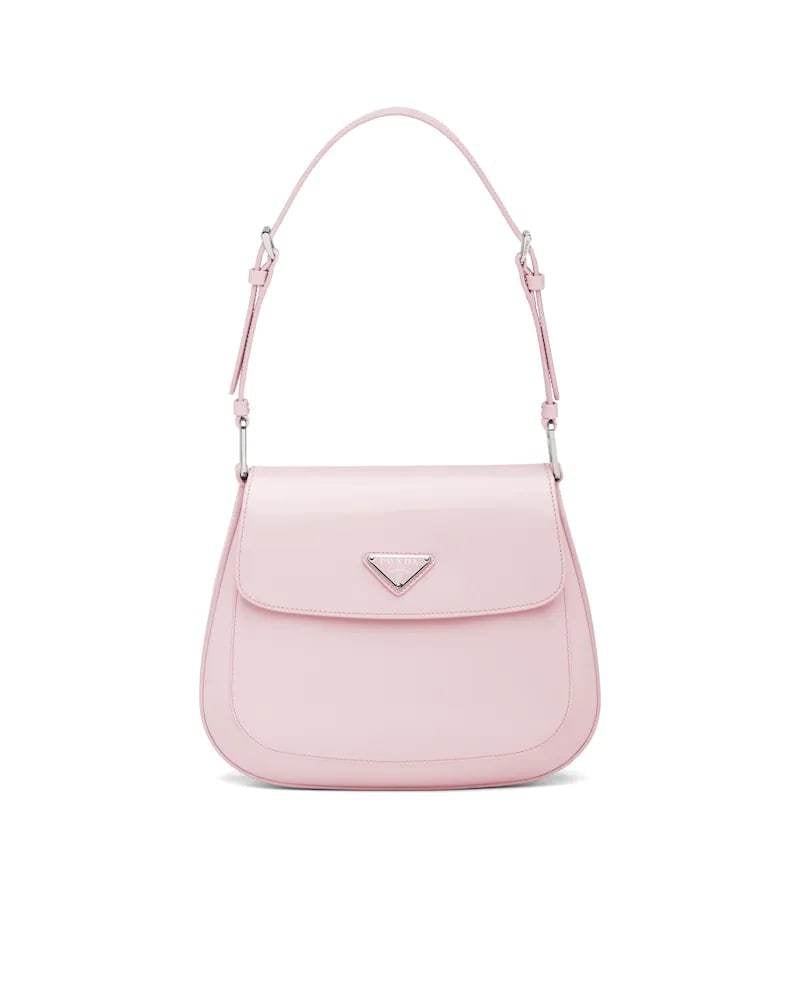 Prada Cleo Brushed Leather Shoulder Bag
