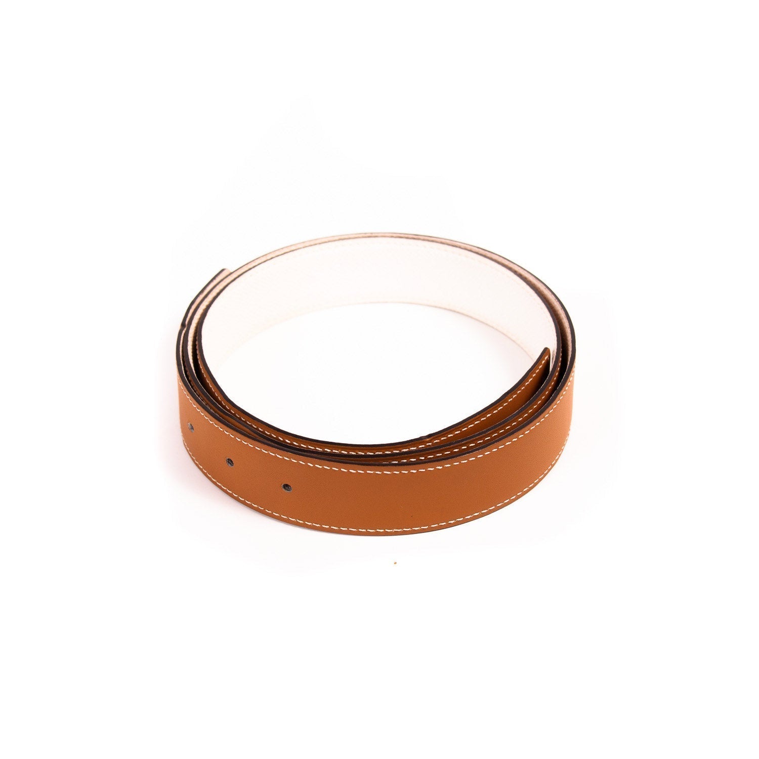Hermès Swift Epsom Leather Belt (No Buckle)