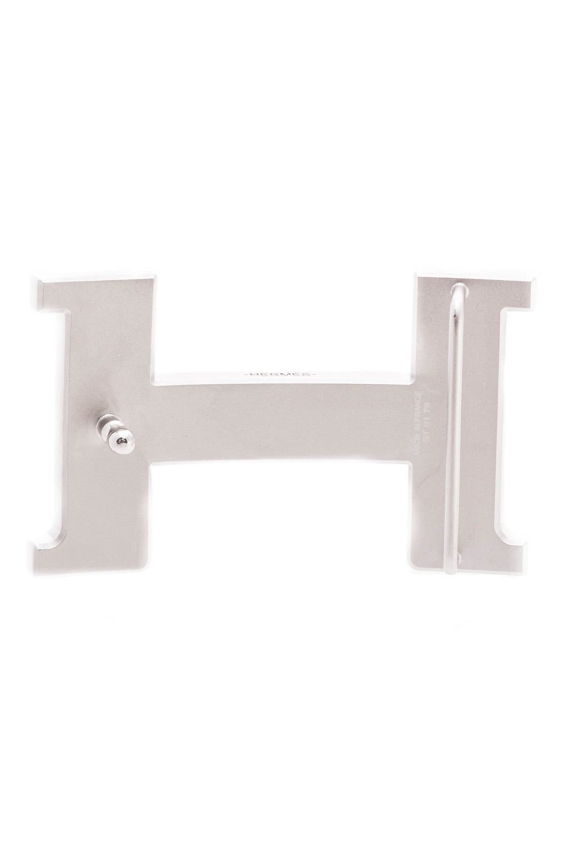 Constance 38mm Belt Buckle - Silver